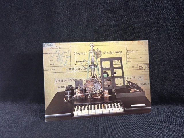1983 Almanya Vordruckblatt Post And Technology Typendrucktelegraf Hughes Postcard Germany Teşhir Ürün