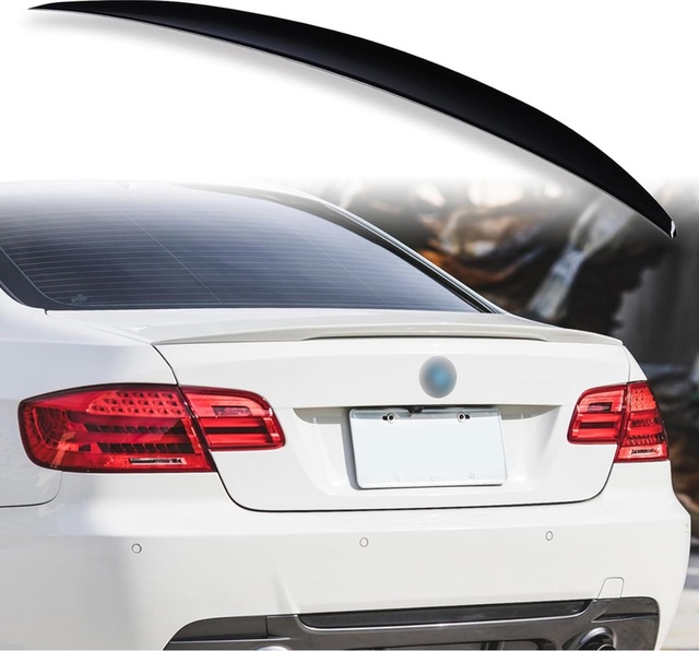 Bmw Aksesuar E92 Coupe 2006-2010 Uyumlu P Style İthal Pianoblack Spoiler