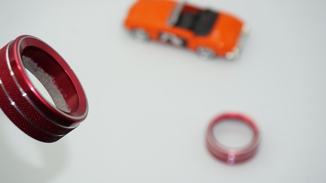 Dk Tuning Mustang 15-21 Ses Açma Düğmeleri Kırmızı Dekoratif Halk