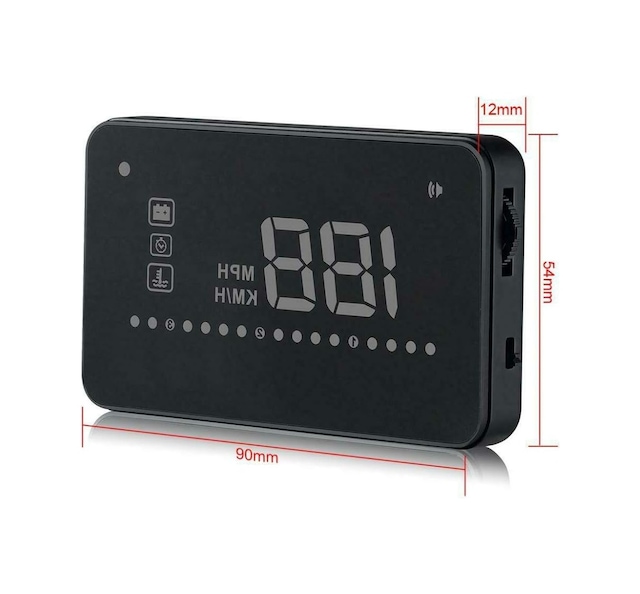 Oem A-200 Hud Cama Yansıyan Obd2 Araç İçi Gösterge