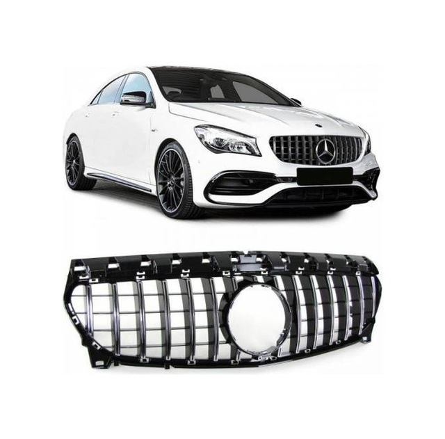 Mercedes Cla Gtr Ön Panjur Izgara Seti Amg 2012+ W117