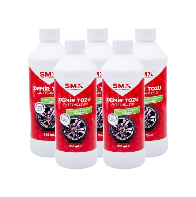 Demir Tozu & Jant Temizleyici 500 Ml 5 Adet