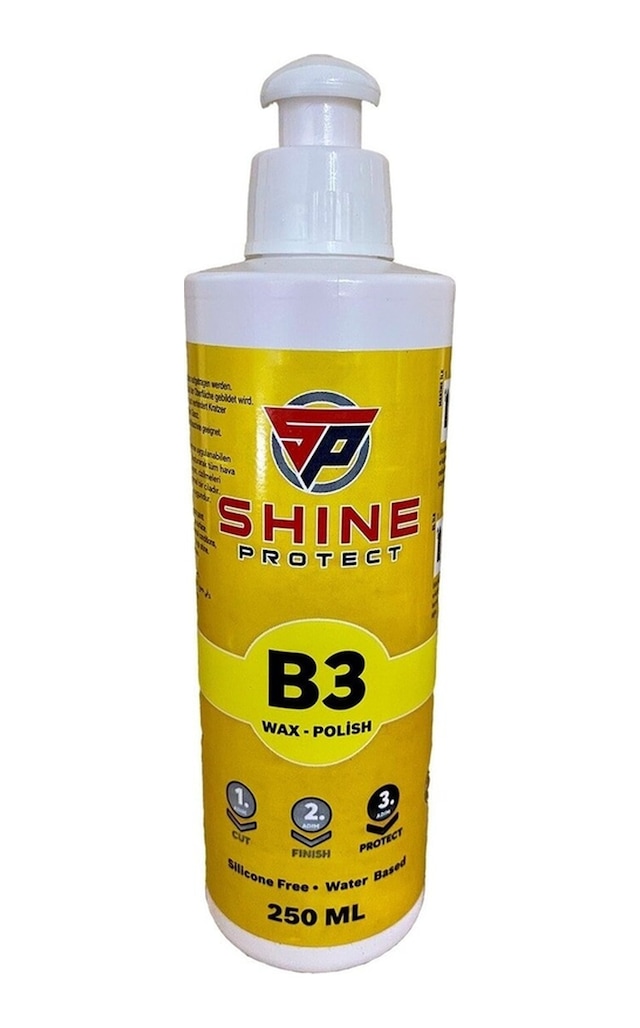 Shine Protect B3 Wax Polish - Cila 250 ML
