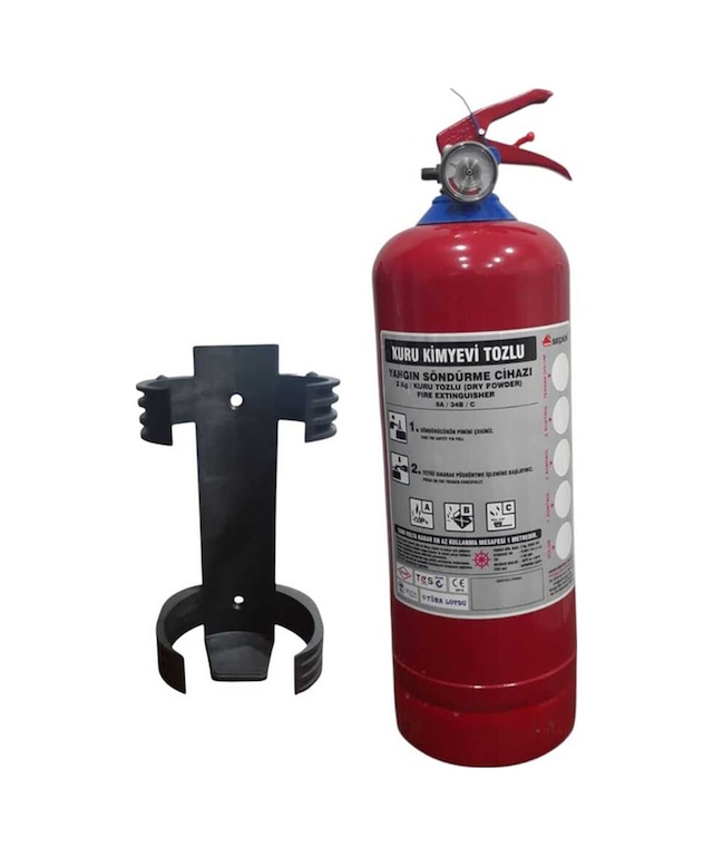 Metropol Yangın Söndürme Tüpü 1kg Kkt Ysc Askı Aparatı Hediye - 710944190