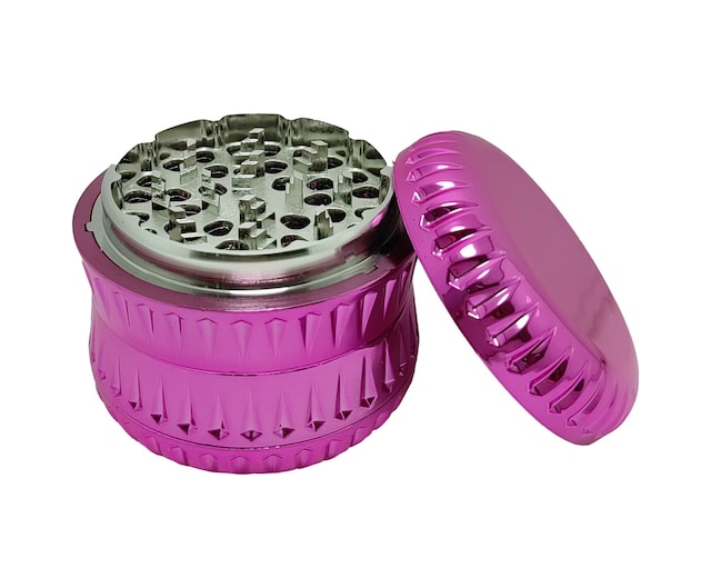 63 MM Pembe Baharat Tütün Herbal Öğütücüsü Parçalayıcı Rc85pm