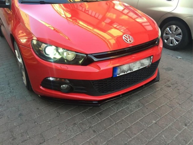 Scirocco Ön Lip Piona Black Parlak Siyah Plastik N11.151