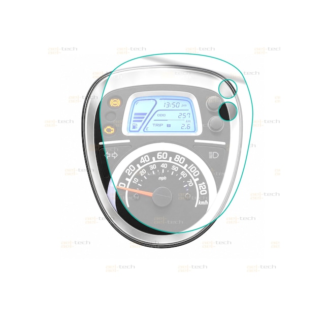 Qj Motor Vps 125 Uyumlu Gösterge Esnek Nano Ekran Koruyucu
