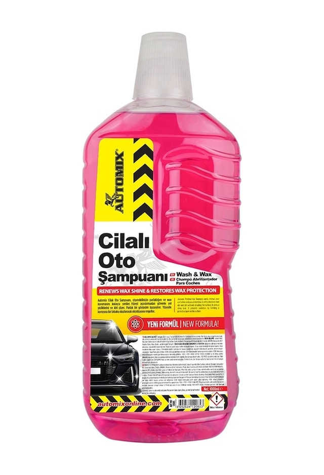 Cilalı Pembe Oto Şampuanı 1000 Ml