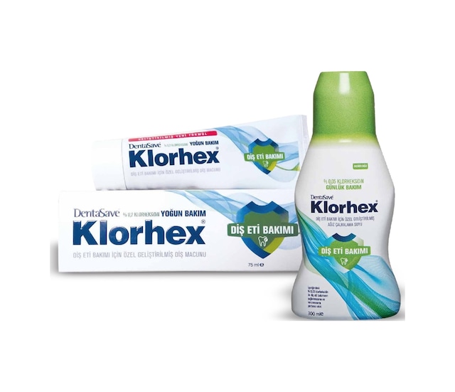 DentaSave % 0.2 Klorhex Yoğun Bakım Diş ve Günlük Ağız Bakım Seti