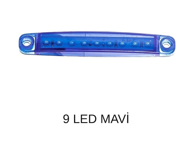12V Gündüz Ledi Spot Lamba Mavi Işık IP67 Su Geçirmez Düşük Enerji Tüketimi Off-Road Uyumlu