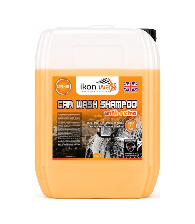 İkonwax Sapphire Car Wash Shampoo With Extra