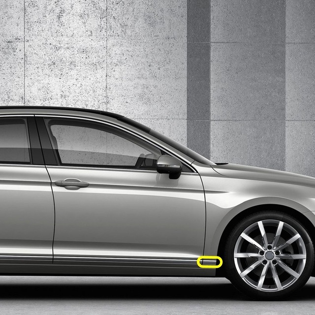 Vw Passat B8.5 20-23 Sağ Ön Çamurluk Alt Kromaj Çıtası 3g0853996d