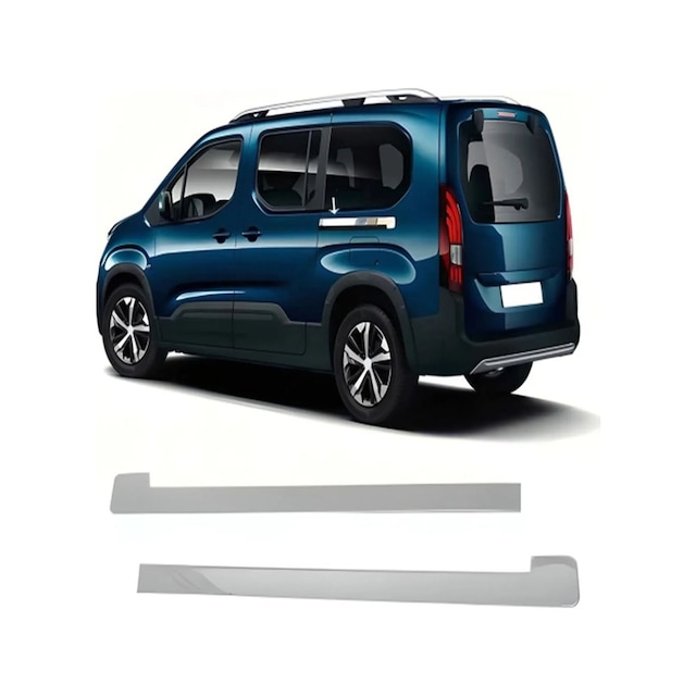 Opel Combo E Krom Sürgülü Kapı Çıtası 2019 Ve Üzeri