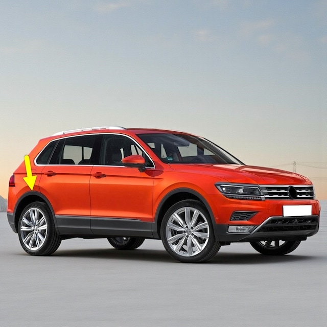 Vw Tiguan 2016-20 Sağ Arka Çamurluk Ağzı Plastik Dodik 5na854820j