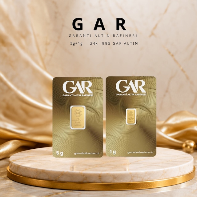 6 Gr 24 Ayar Altın 995 Gar