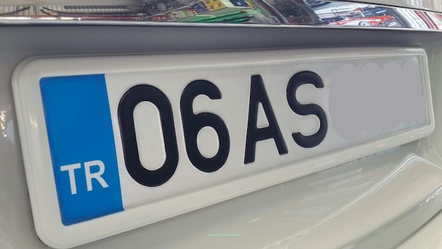 Lüx Plakalık 2Adet Beyaz Plakalik 315977125