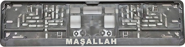 NYF Plaka Altlığı Maşallah Yazılı Çıtalı