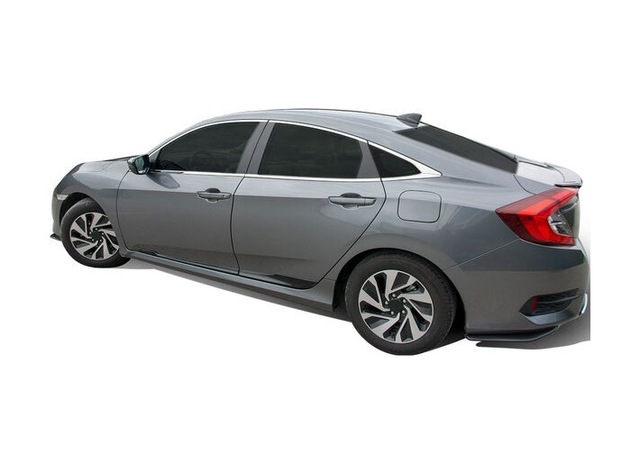 Omsa Honda Civic Fc5 Sd Krom Cam Alt Çıtası 8 Parça 2016-2021 Arası