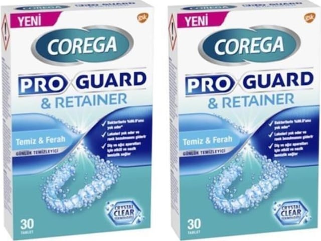 Corega Pro Guard Temiz ve Ferah Günlük 2 x 30'lu