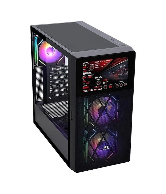 PowerBoost PB-P4367BB 3 MID-TOWER RGB Display