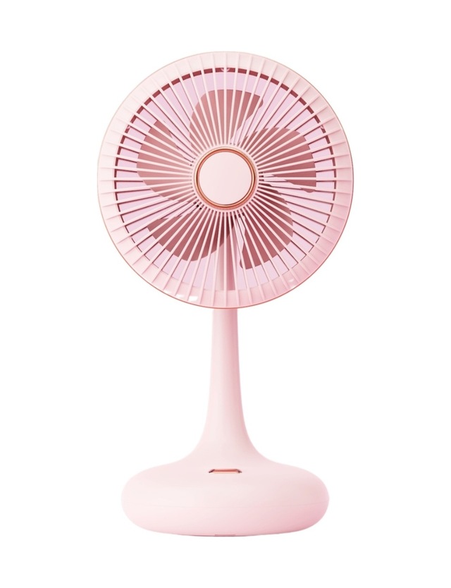 Taşınabilir Usb Şarjlı 3 Kademeli Masaüstü Dönebilen Fan Vantilatör Soğutucu Ys2531 Pembe