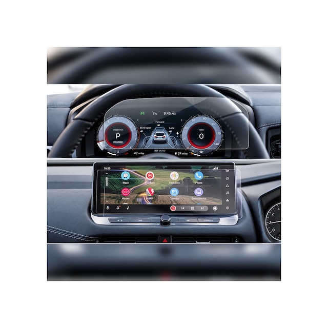 Nissan Qashqai Uyumlu 2022-2026 Model Multimedya Ve Dijital Gösterge Panel 9h Nano Ekran Koruyucu 2li Set