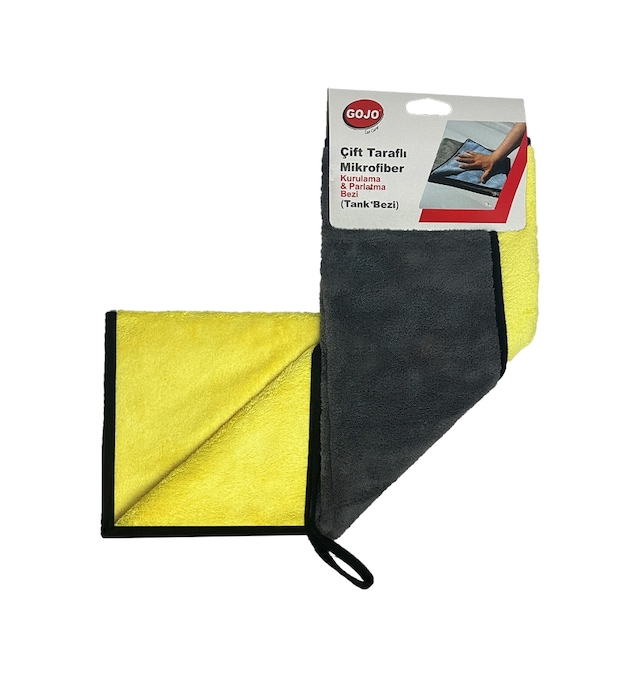 Gojo Çift Taraflı Mikrofiber Kurulama Ve Parlatma Bezi 50x70 Cm 16021108