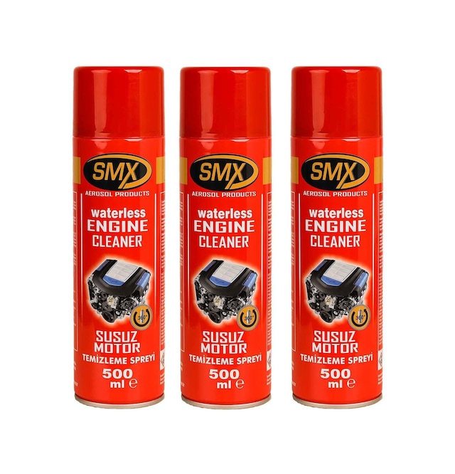 Smx Susuz Motor Temizleme Spreyi 3 Adet
