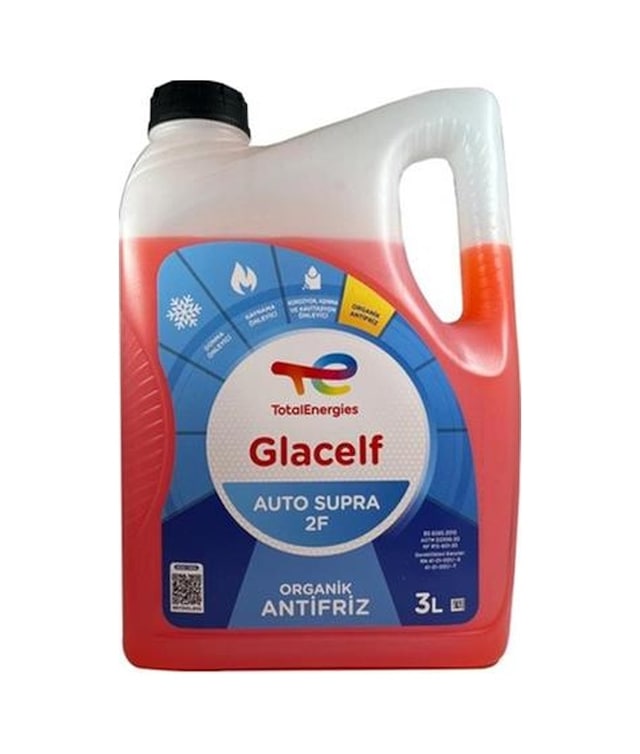 Total Antifriz Kırmızı Total Glacelf Auto Supra 2f 5b 3 Litre Total 233349