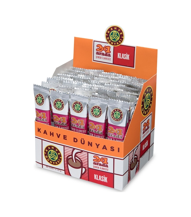 Kahve Dünyası 2'si 1 Arada Klasik Hazır Kahve 40 x 12 G