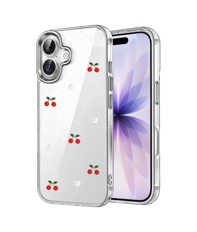 Apple İphone 16 Plus Fiyonk Desenli Kapak - Desen 9