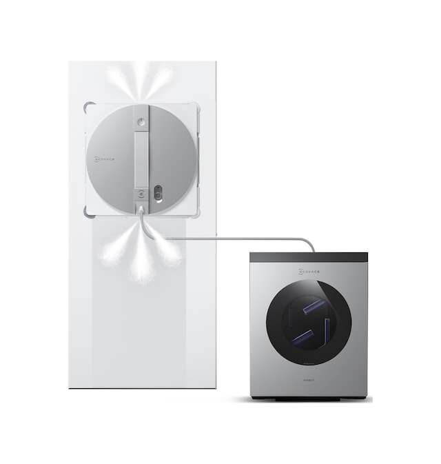 Ecovacs Winbot W3 Cam Temizleme Robotu Gri