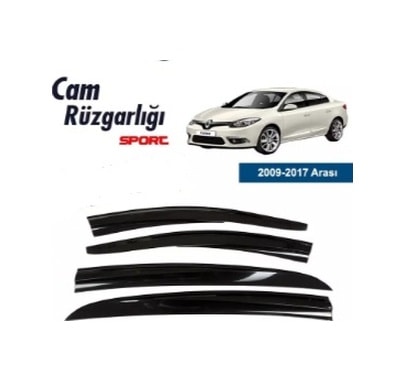 Renault Fluence Cam Rüzgarlığı Mugen Tip