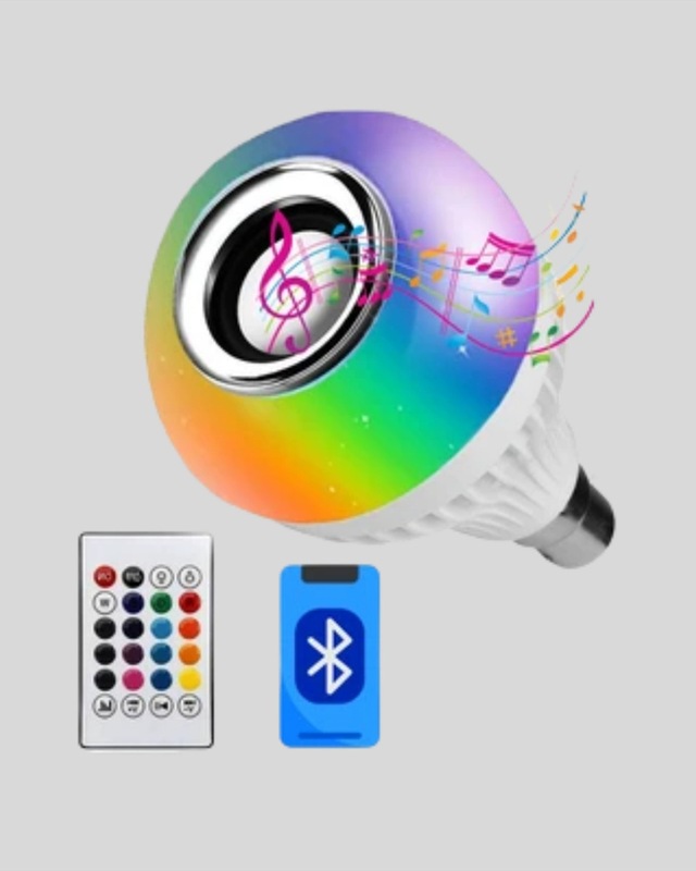 Bluetooth Hoparlörlü Led Ampul 12w Enerji Tasarruflu -