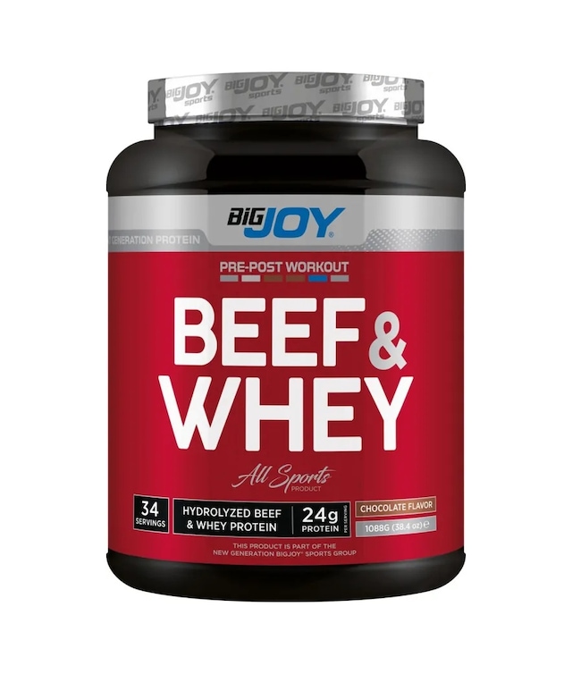 Bigjoy Beef &amp; Whey  1088g Çikolata