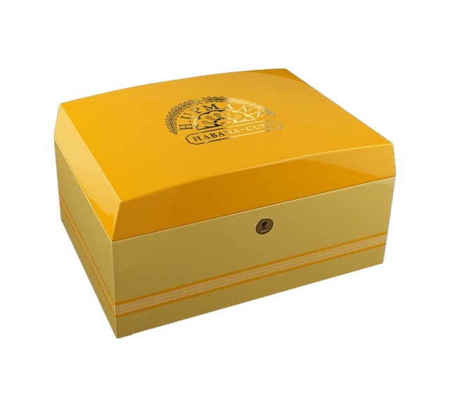 H.upmann Bej Turuncu Lake Humidor Puro Kutusu 50's