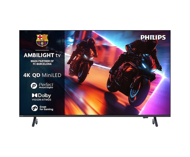 Philips 75MLED910/12 Uydu Alıcılı Smart 4K UHD 75" Ambilight LED TV