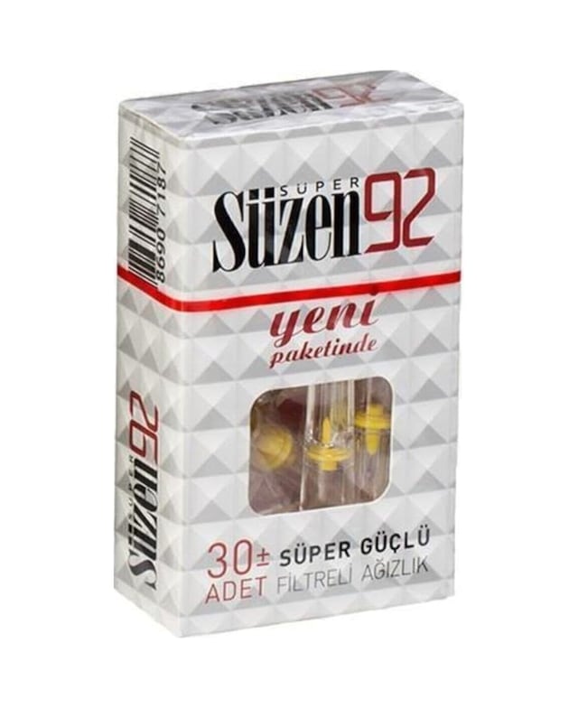 Süzen 92 Filtreli Ağızlık 24 Adet Beyaz