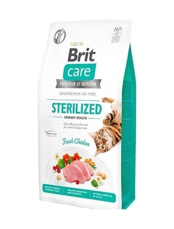 Brit Care Sterilised Urinary Tahılsız Kısırlaştırılmış Tavuklu Yetişkin Kedi Maması 7 KG