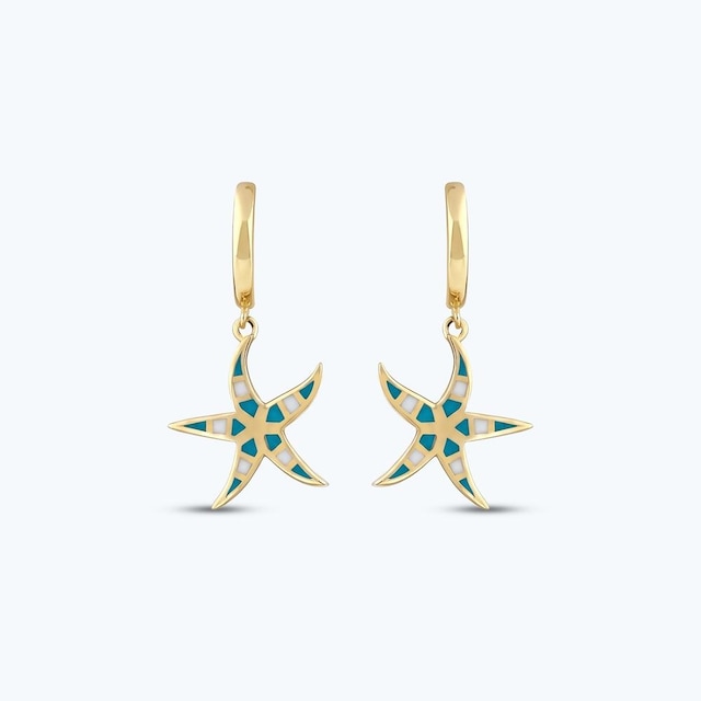 Altınbaş Altın Çocuk Yıldız Küpe Ajrkp0019-y-24737 Çok Renkli