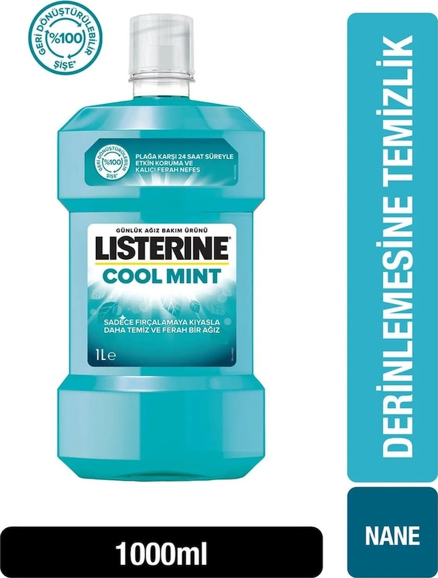 Listerine Cool Mint Ağız Bakım Suyu 1 L