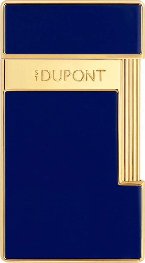S.t. Dupont Lacquered Slimmy Mavi Puro Çakmağı 28225 - Tr8441