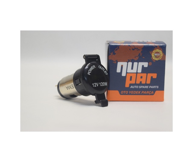 Üniversal Araç Enerji Soketi 12v 120w Çakmak Yuvası