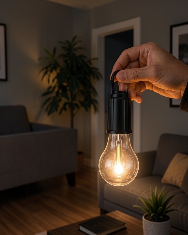 Suya Dayanıklı Led Kamp Lambası C Tipi Usb Şarjlı