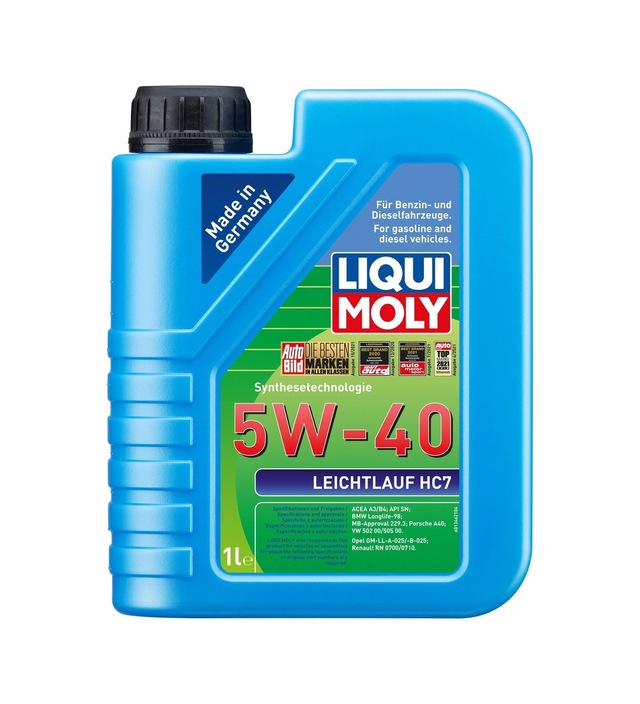 Lı1346 - 5w-40 Motor Yağı Sentetik Leıchtlauf Hc7 1l - Liqui Moly
