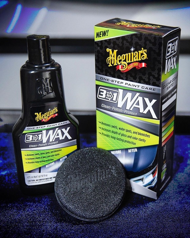 Meguiars 3'ü 1 Arada Wax Cila