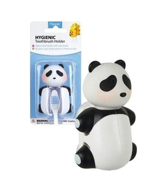 Flipper Panda Hijyenik Diş Fırçası Kabı