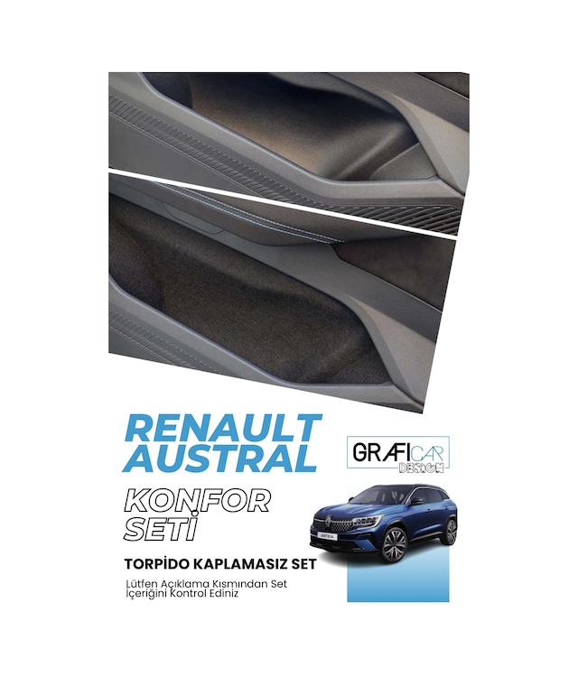 Renault Austral Konfor Seti /izolasyon Kaplama/torpido Kaplamasız
