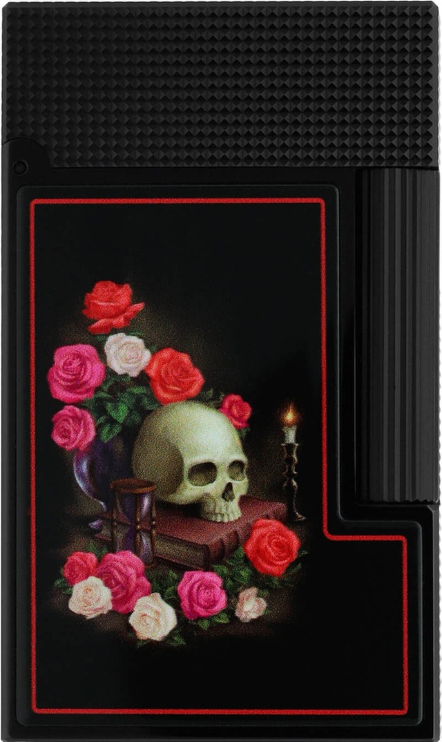 S.t. Dupont Memento Mori Ligne 2 Siyah Çakmak 16394 Siyah