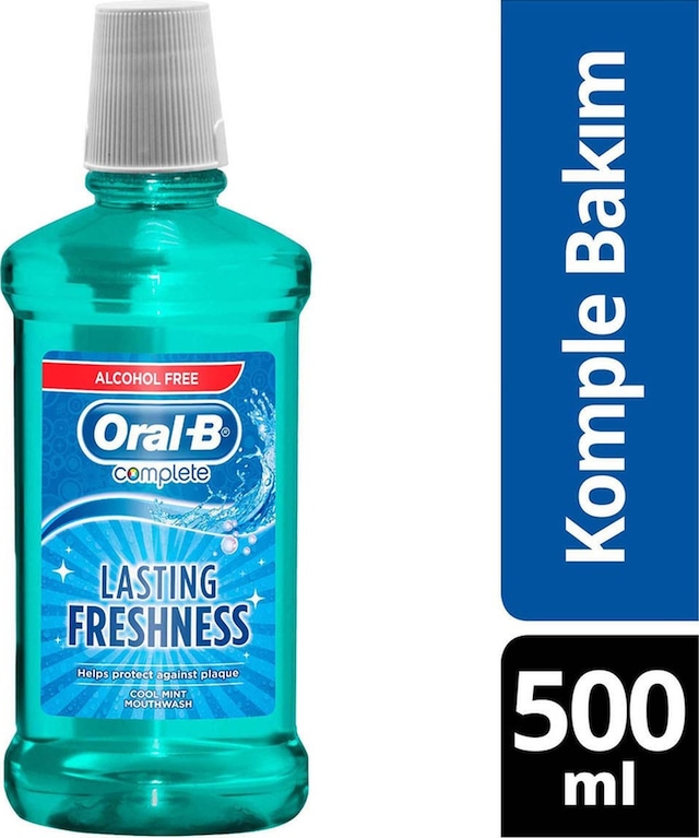 Oral-B Komple Bakım Alkolsüz Ağız Çalkalama Suyu 500 ML